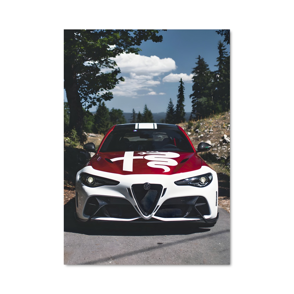 Poster Giulia gtam italienne